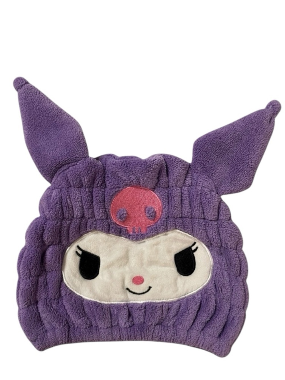 Sanrio Kuromi Purple Textured Beanie. EUC